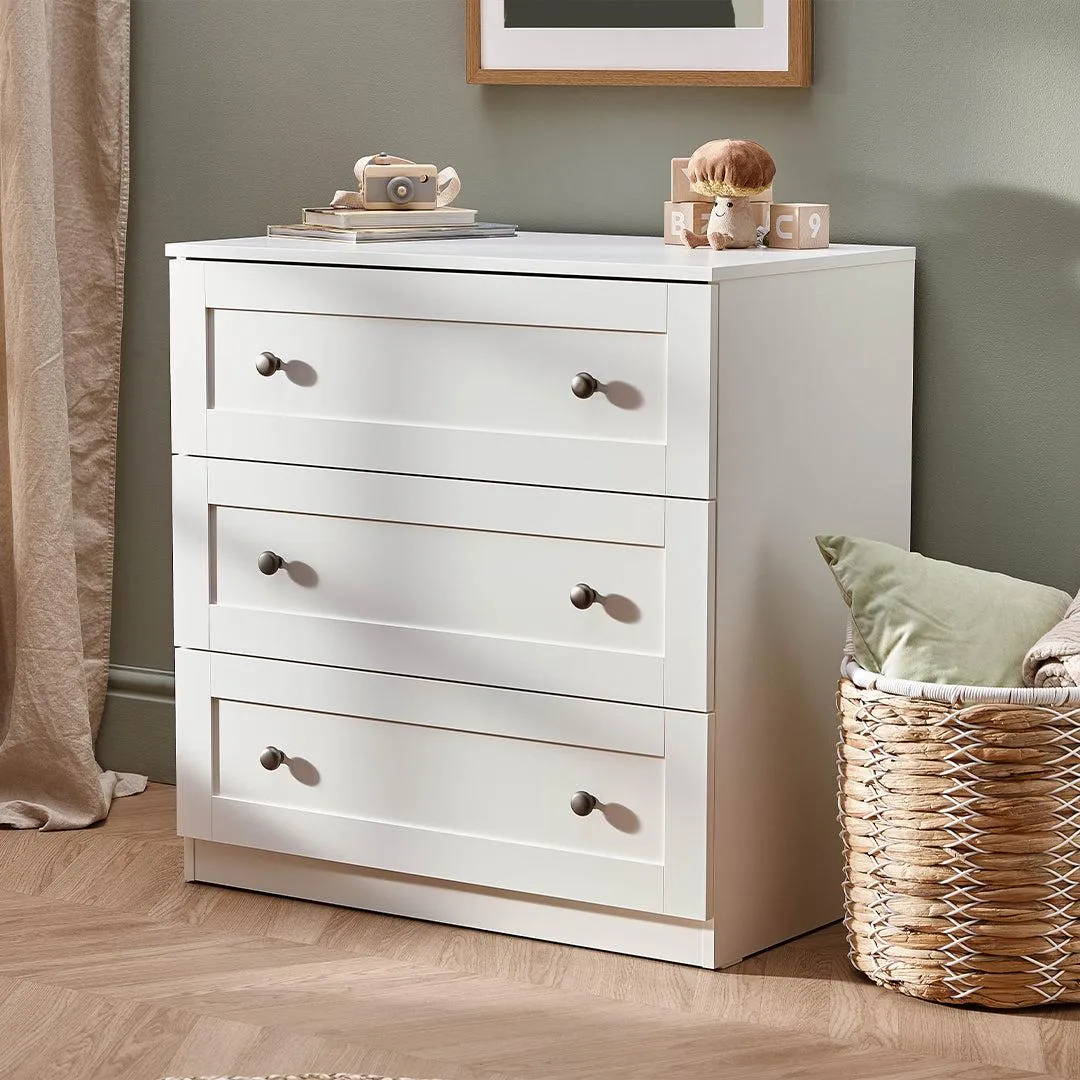 Silver Cross Bromley 2 Piece Room Set - White