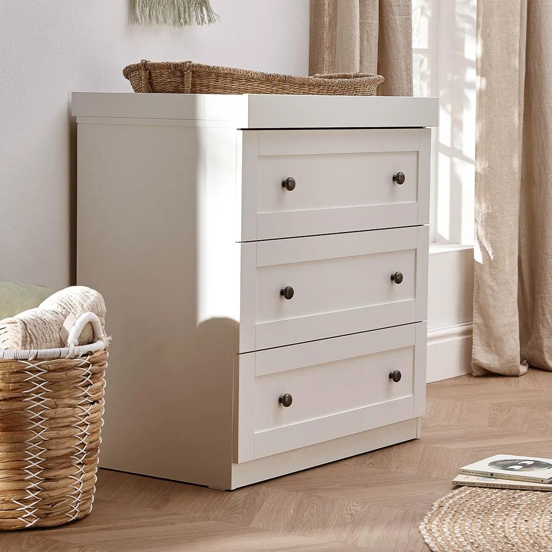 Silver Cross Bromley 2 Piece Room Set - White