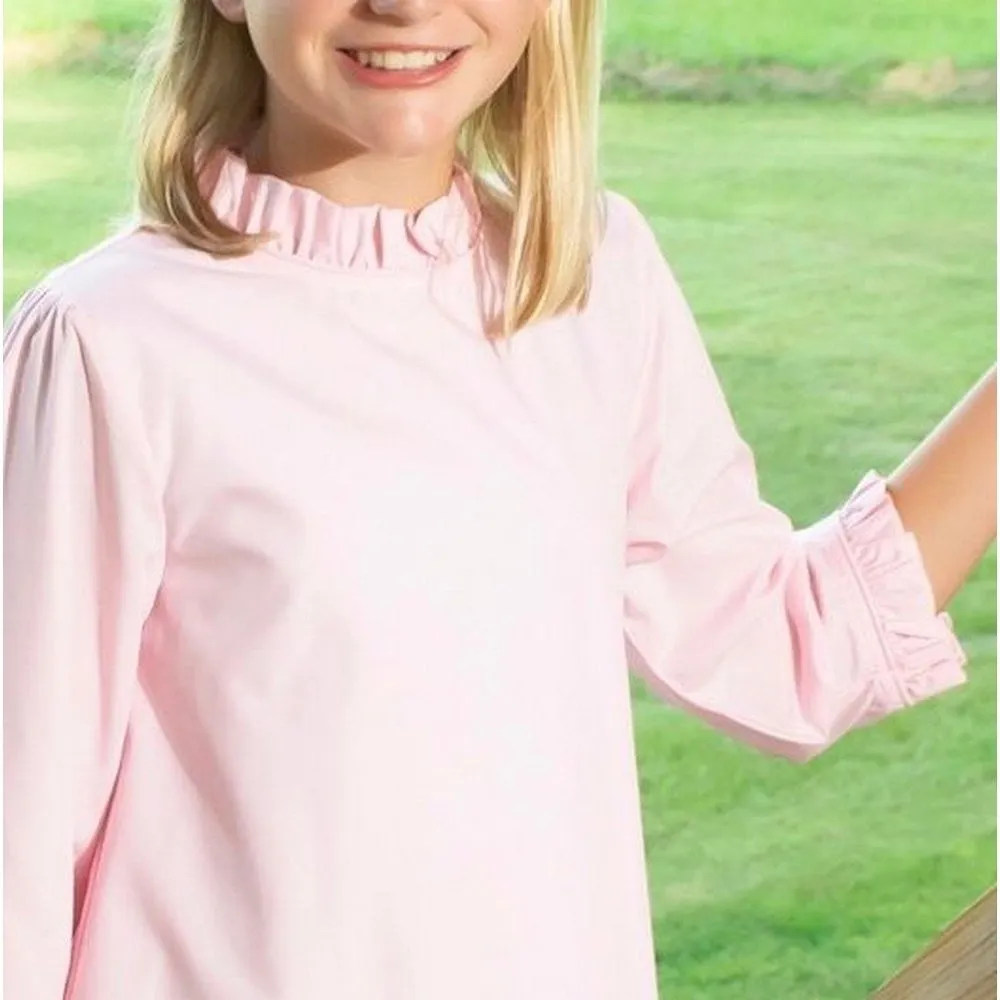 The Yellow Lamb Girls Ada Ruffle Dress