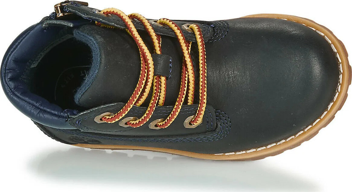 Timberland 40729-210 Toddler Blue Pokey Pine 6-inch Boot Shoes BS430