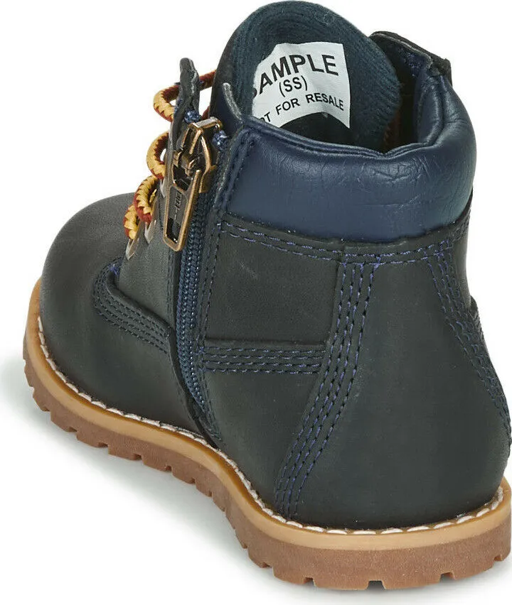 Timberland 40729-210 Toddler Blue Pokey Pine 6-inch Boot Shoes BS430