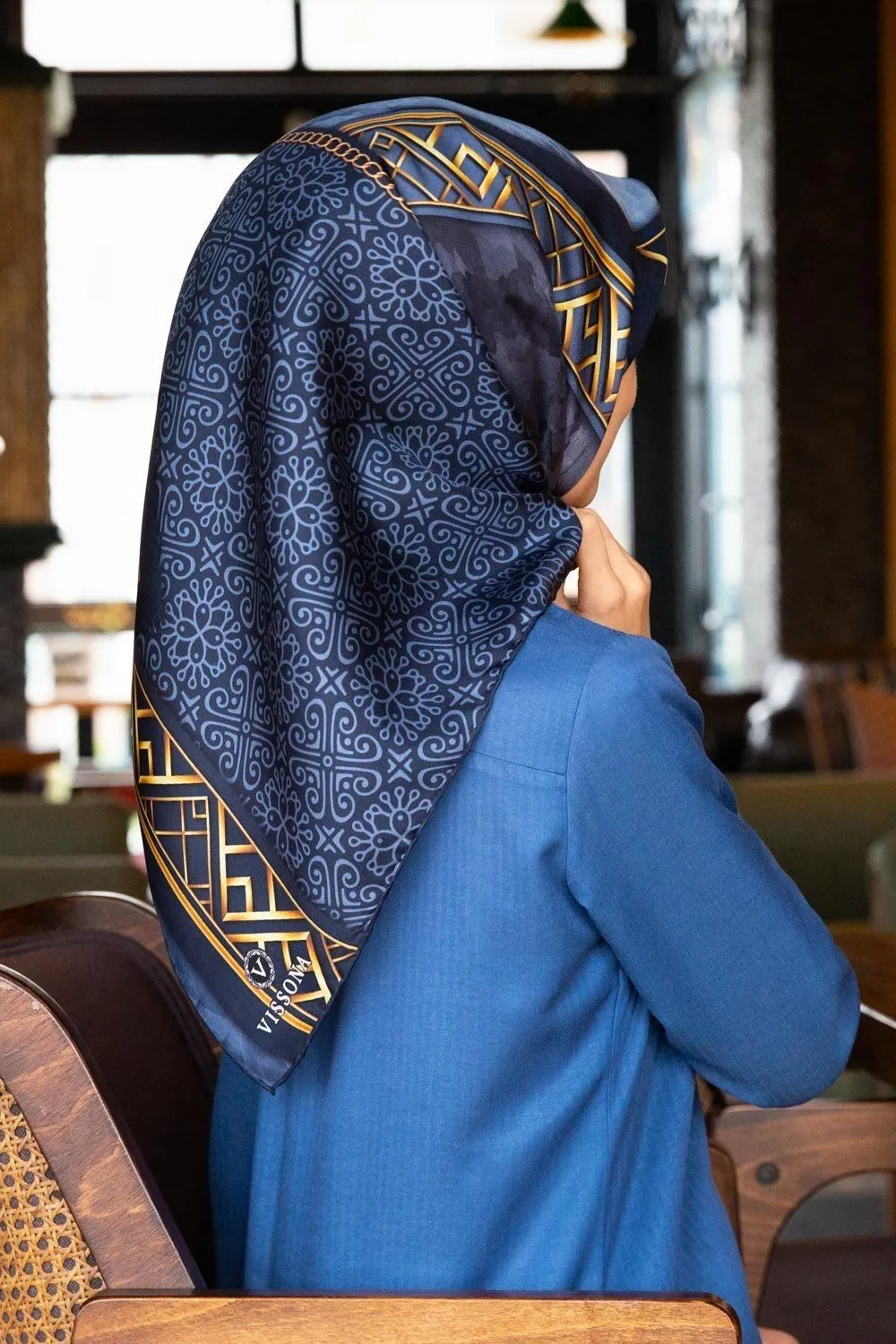 Vissona Brooklyn Women Silk Scarf No. 16