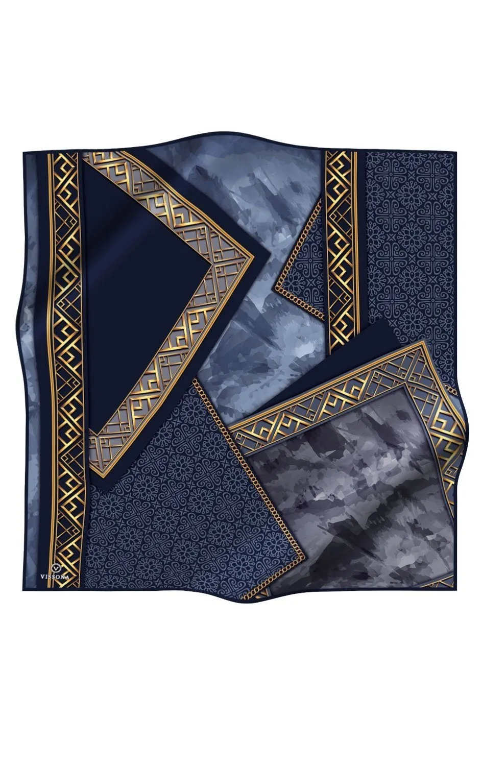Vissona Brooklyn Women Silk Scarf No. 16