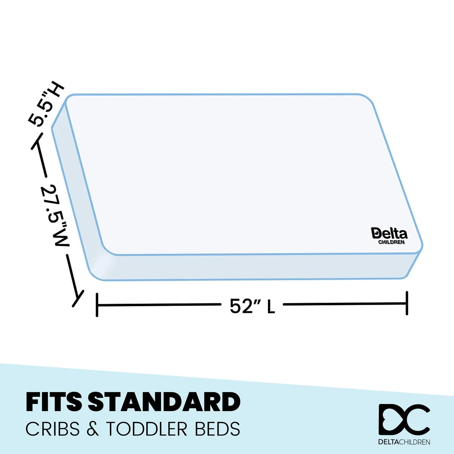 xSweet Bliss Dual Sided Crib & Toddler Mattress